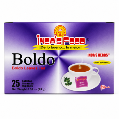INCAS FOOD TE DE BOLDO CAJA 25 BOLSAS