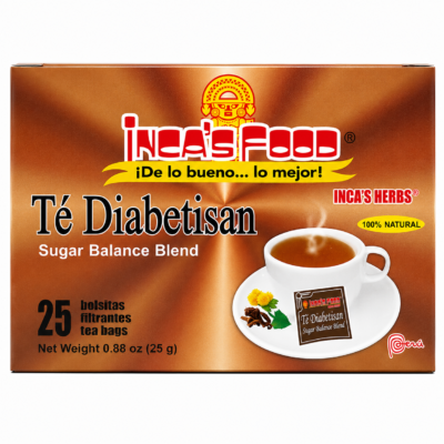 INCAS FOOD TE DIABETISAN CAJA 25 BOLAS