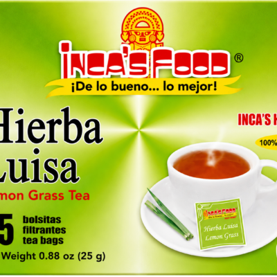 INCAS FOOD TE HIERBA LUISA CAJA 25 BOLSAS