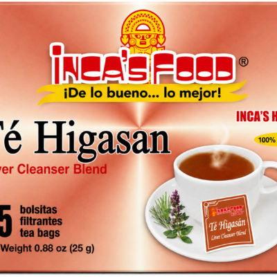 INCAS FOOD TE HIGASAN CAJA 25 BOLSAS