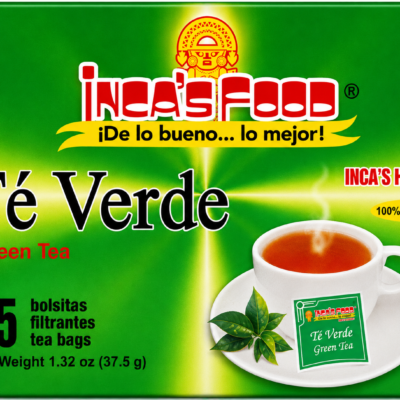 INCAS FOOD TE VERDE CAJA 25 BOLSAS