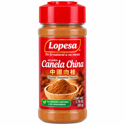 LOPESA CANELA CHINA EN POLVO  FRSCO 1.76OZ