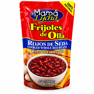 MAMA LYCHA FRIJOL ENTERO ROJOS DE SEDA DOYPACK 28 oz