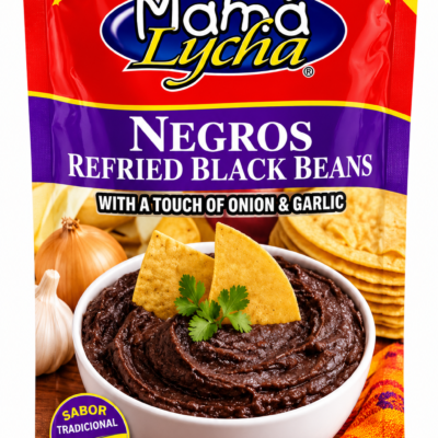 MAMA LYCHA FRIJOL NEGRO REFRITOS DOYPACK 28 oz
