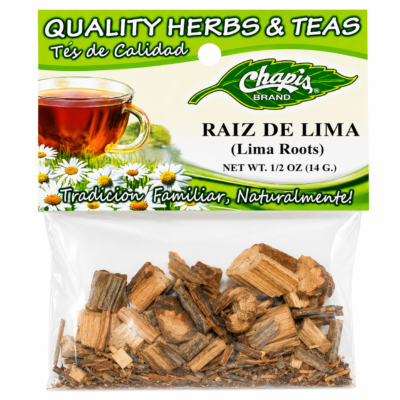 CHAPIS RAIZ DE LIMA BOLSA CHICA 1/2 OZ