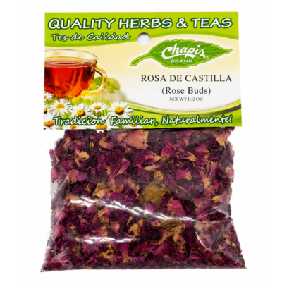 CHAPIS ROSA DE CASTILLA BOLSA CHICA 1/2 OZ
