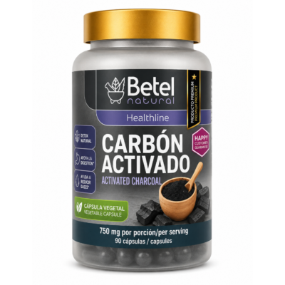 BETEL CARBON ACTIVADO BOTE 90 caps