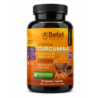 BETEL CURCUMINA Y PIMIENTA BOTE 90 CAPS
