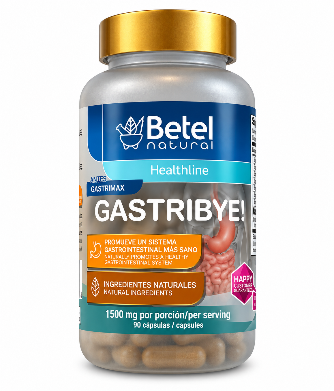 BETEL GASTRIBYE! BOTE 90 CAPS