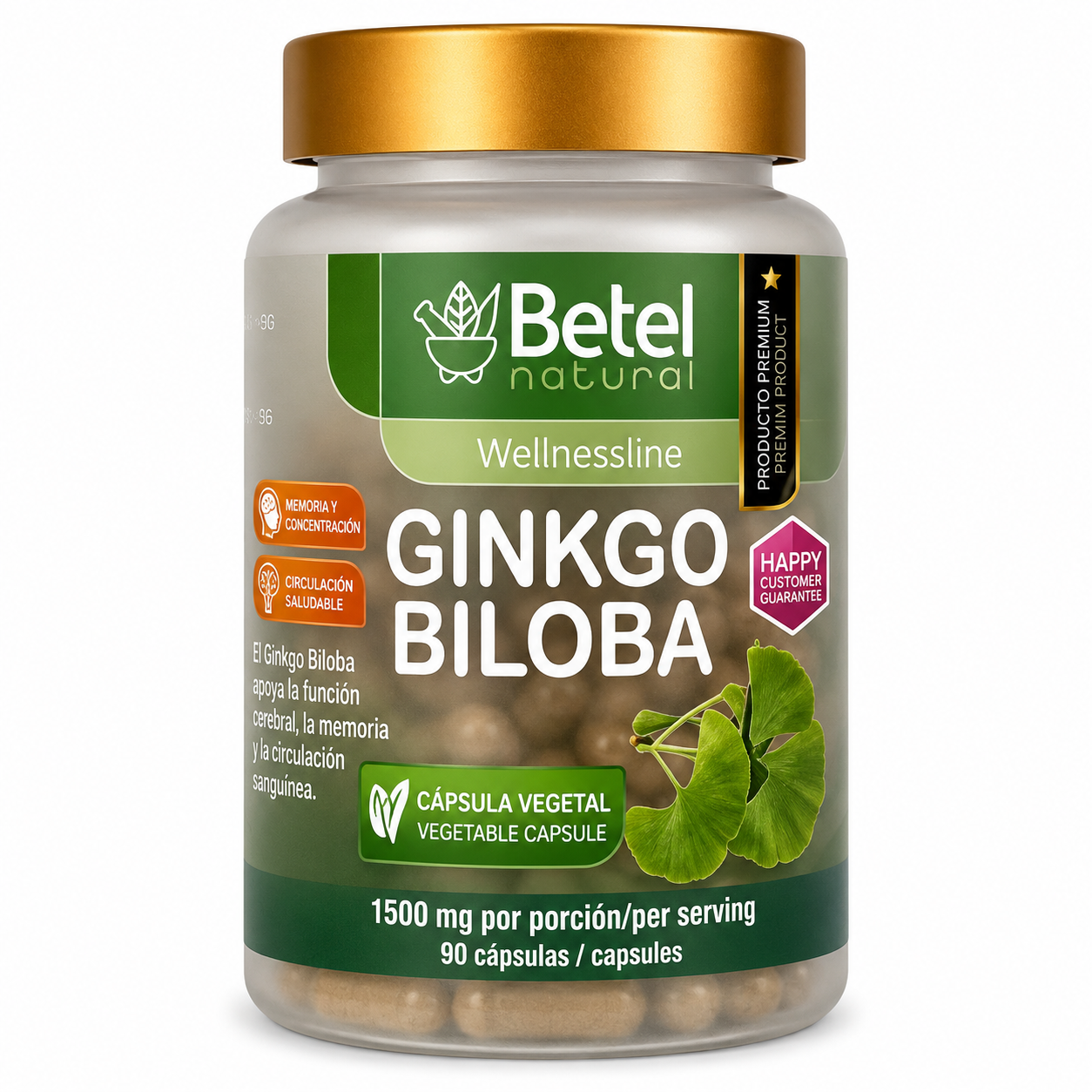 BETEL GINKGO BILOBA BOTE 90 CAPS