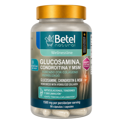 BETEL GLUCOSAMINA , CONDROITINA MSM BOTE 90 CAPS