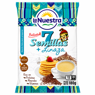 LA NUESTRA 7 SEMILLAS CON LINAZA BOLSA180 G