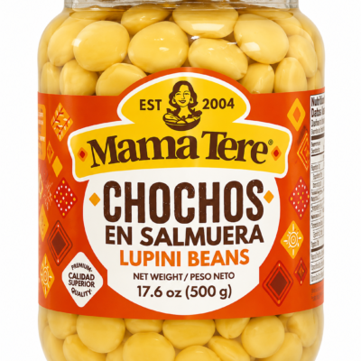 MAMA TERE CHOCHOS EN SALMUERA FRASCO 17.6OZ