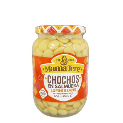 MAMA TERE CHOCHOS EN SALMUERA FRASCO 17.6OZ