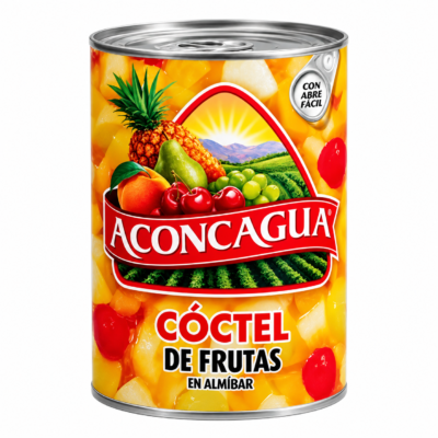 ACONCAGUA COCTEL DE FRUTAS BOTE 1LB
