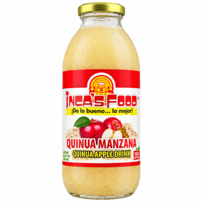 INCAS FOOD BEBIDA QUINUA MANZANA BOTELLA 16 oz