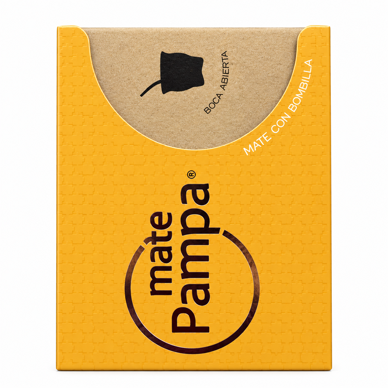 MATE PAMPA ANGOSTO BEIGE CAJA X 1 UNID