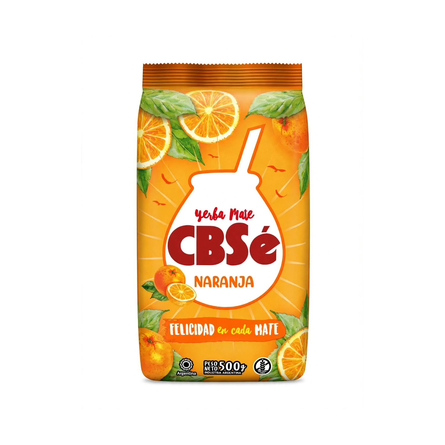 CBS YERBA MATE DE NARANJA BOLSA 500 g
